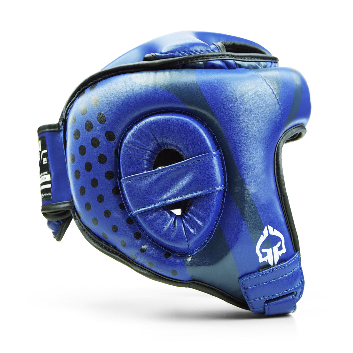 Turnier-Kopfschutz Cyborg (Blau)