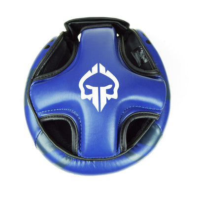 Turnier-Kopfschutz Cyborg (Blau)