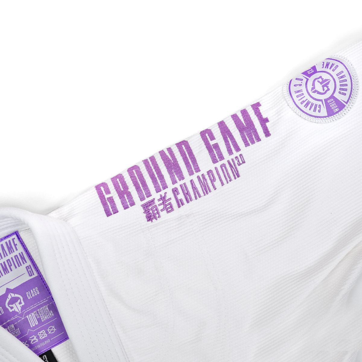 Damen-BJJ-Gi Champion 3.0 Lavender (Weiß) + Gürtel GRATIS