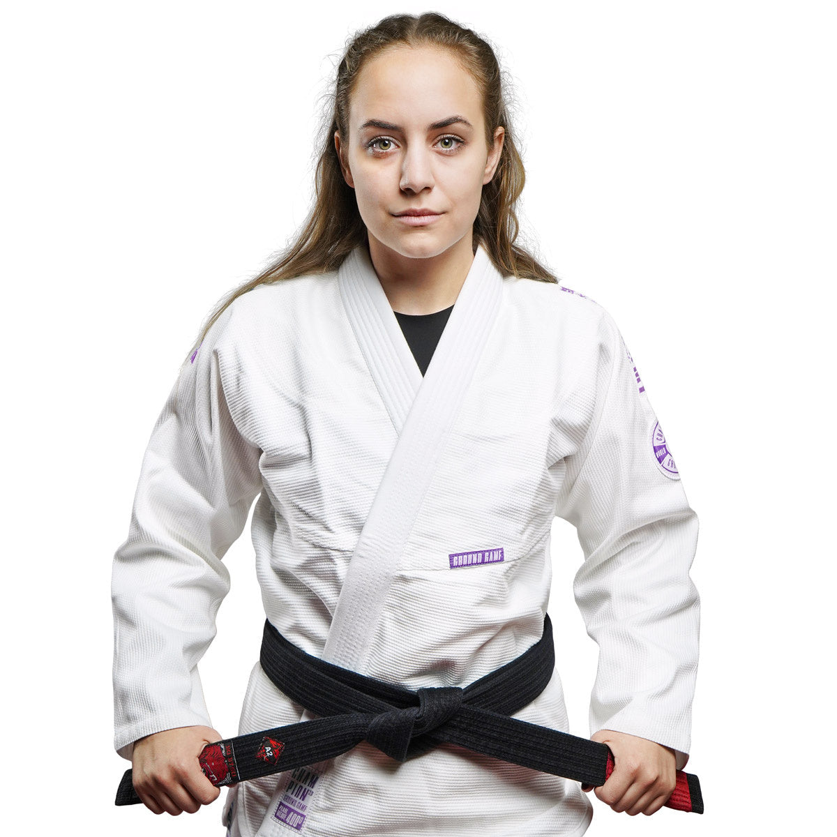 Damen-BJJ-Gi Champion 3.0 Lavender (Weiß) + Gürtel GRATIS