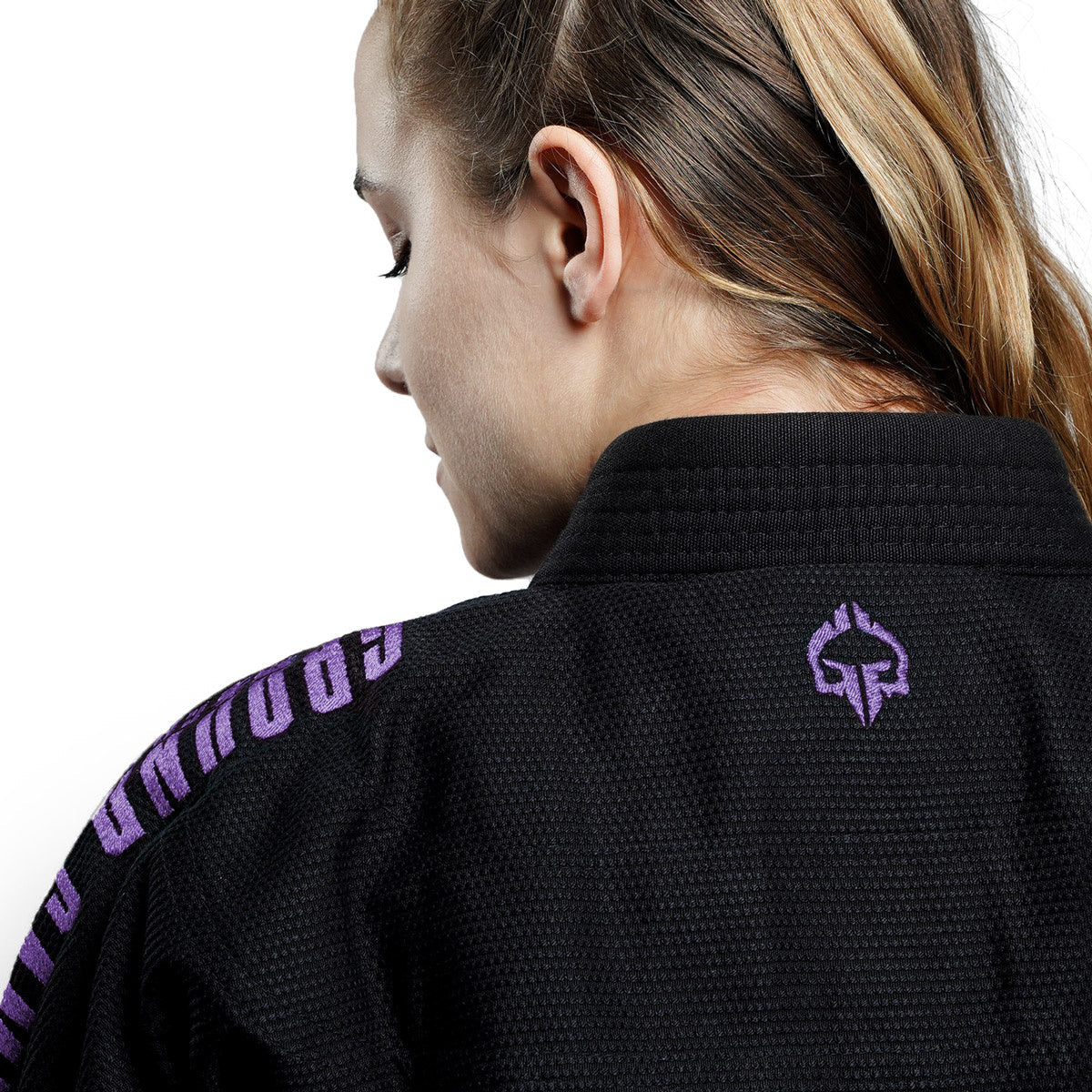 Damen-BJJ-Gi Champion 3.0 Lavender (Schwarz) + Gürtel GRATIS