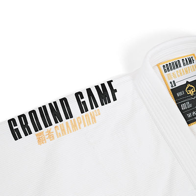 BJJ-Kimono / Gi Champion 3.0 (Weiß) + Gürtel GRATIS