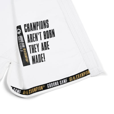 BJJ-Kimono / Gi Champion 3.0 (Weiß) + Gürtel GRATIS