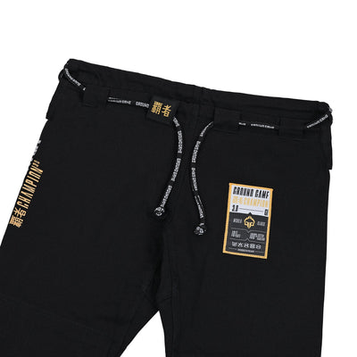 BJJ-Kimono / Gi Champion 3.0 (Schwarz) + Gürtel GRATIS