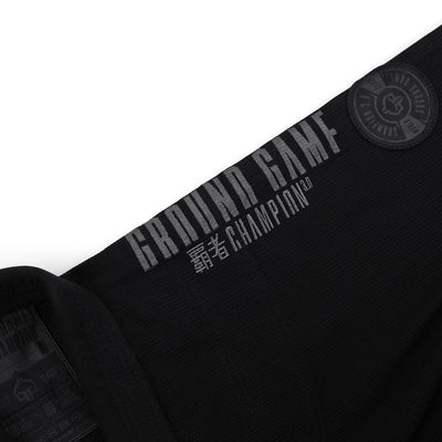BJJ-Kimono / Gi Champion 3.0 Shadow (Schwarz) + Gürtel GRATIS