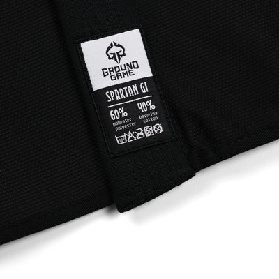 BJJ-Kimono / Gi Spartan (Schwarz)