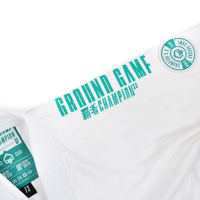 Damen-BJJ-Gi Champion 3.0 Mint (Weiß) + Gürtel GRATIS