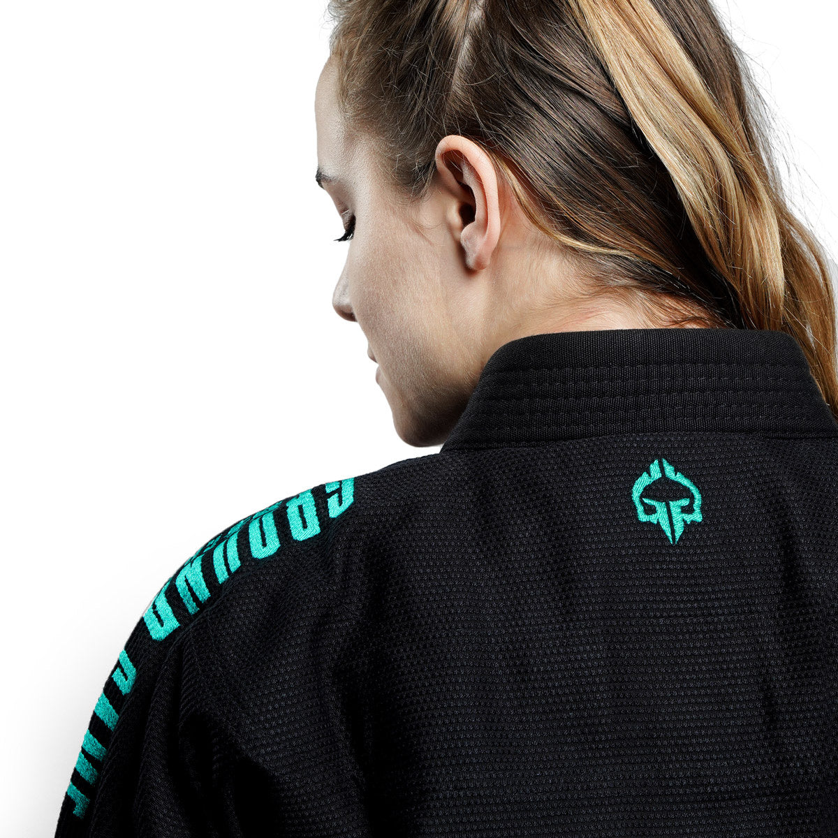 Damen-BJJ-Gi Champion 3.0 Mint (Schwarz) + Gürtel GRATIS