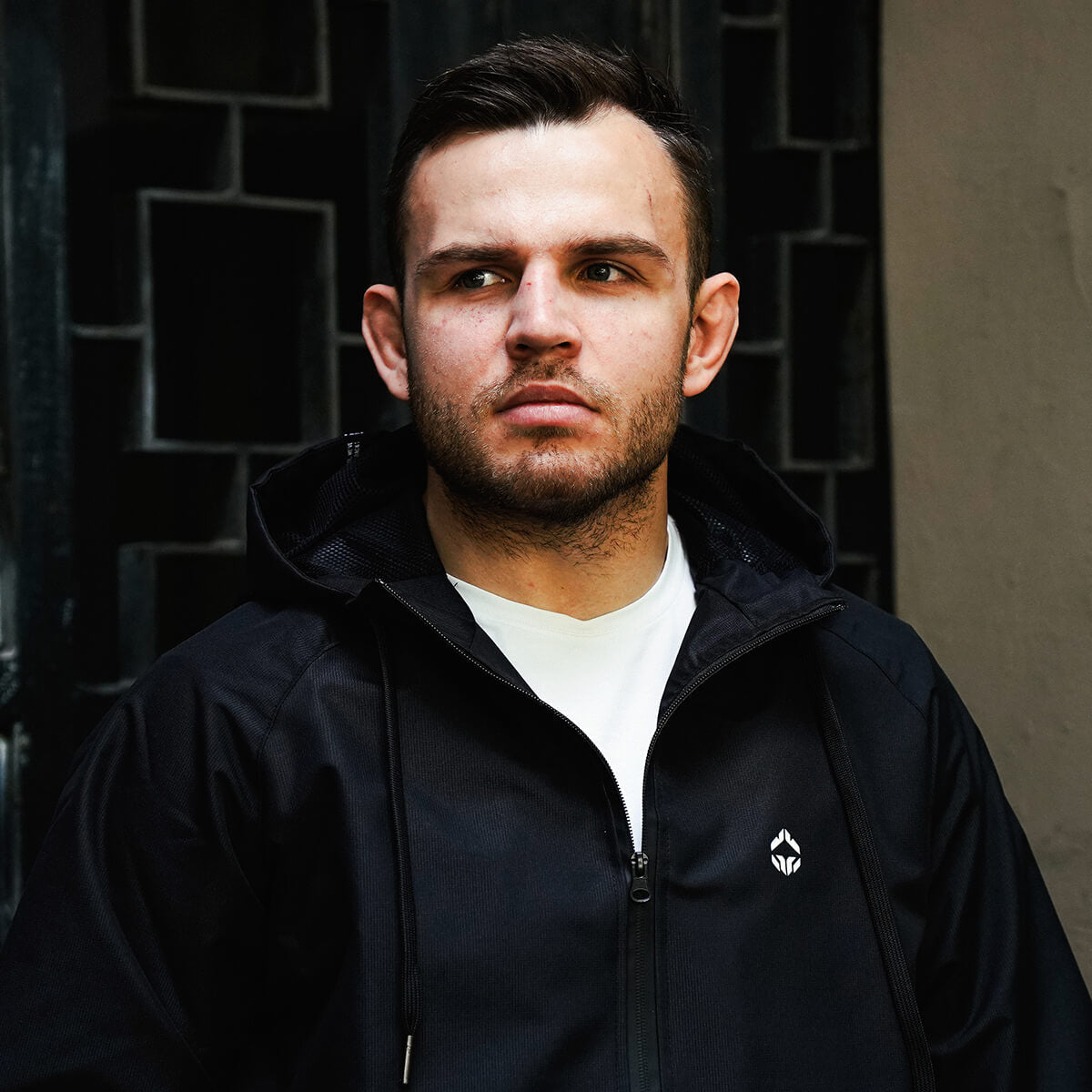 Windbreaker-Jacke Minimal 2.0 (Schwarz)