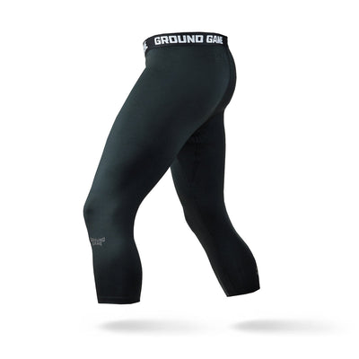 3/4-Leggings Athletic Shadow Black