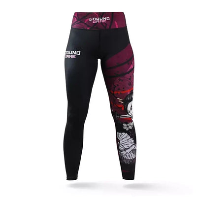 Damen-Leggings Tsuru Warrior