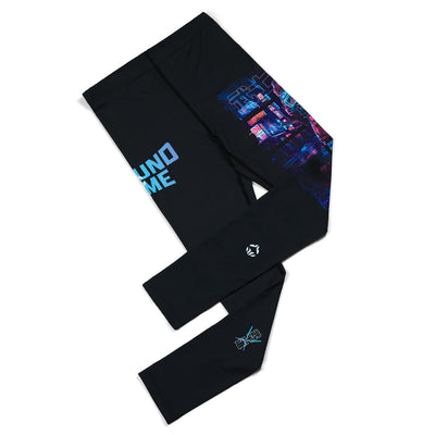 Kinder-Leggings Cyber Samurai