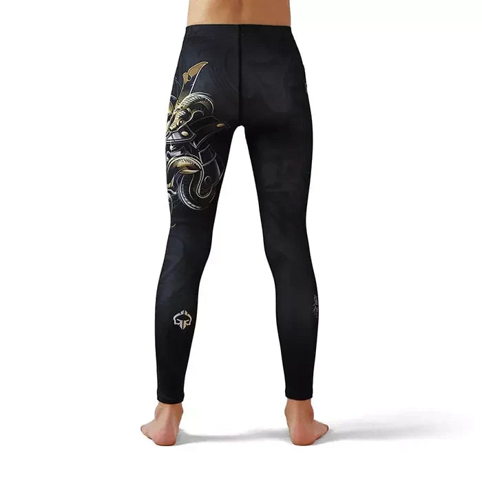Kinder-Leggings Oni Samurai