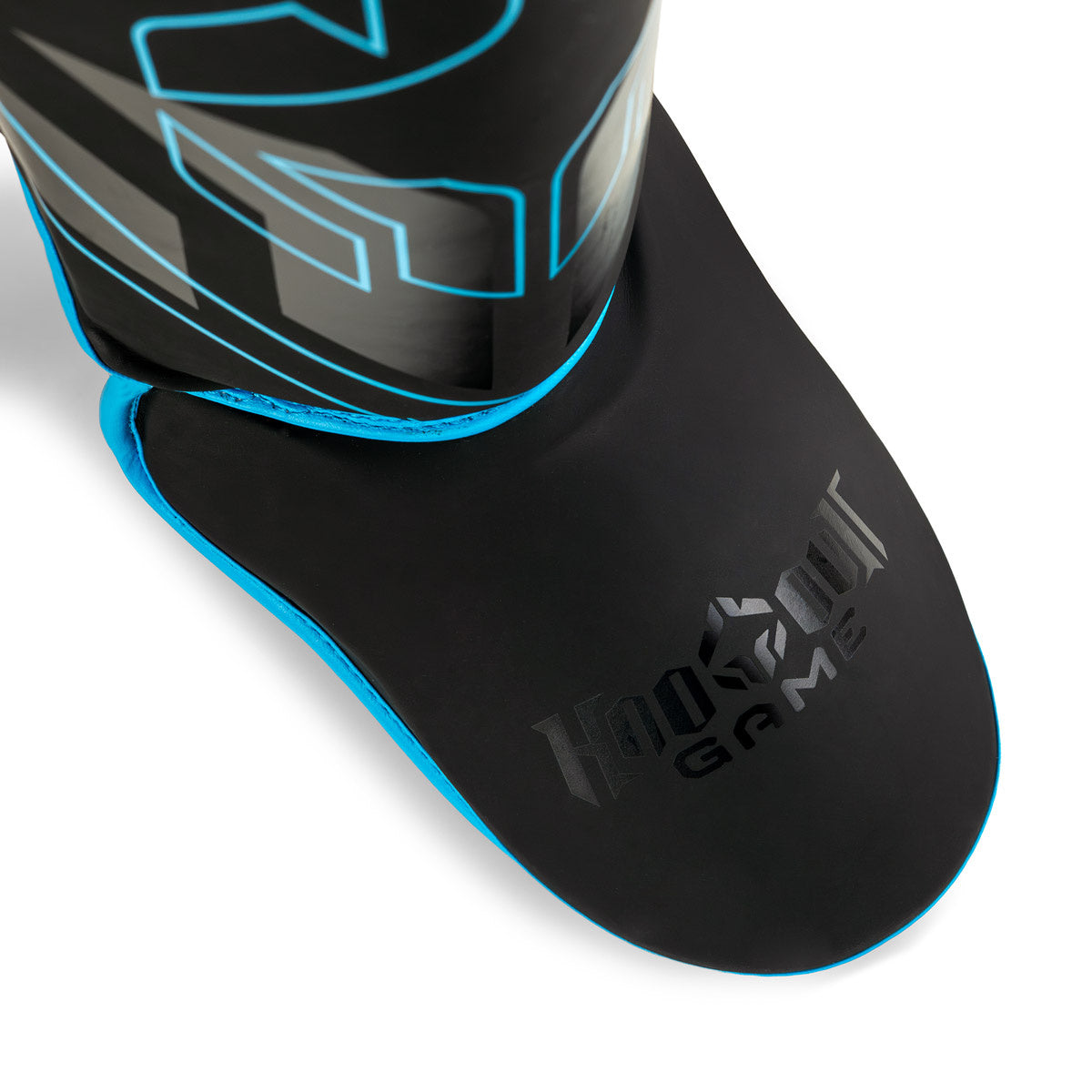 Leichte Schienbeinschoner Logo 3.0 Blue