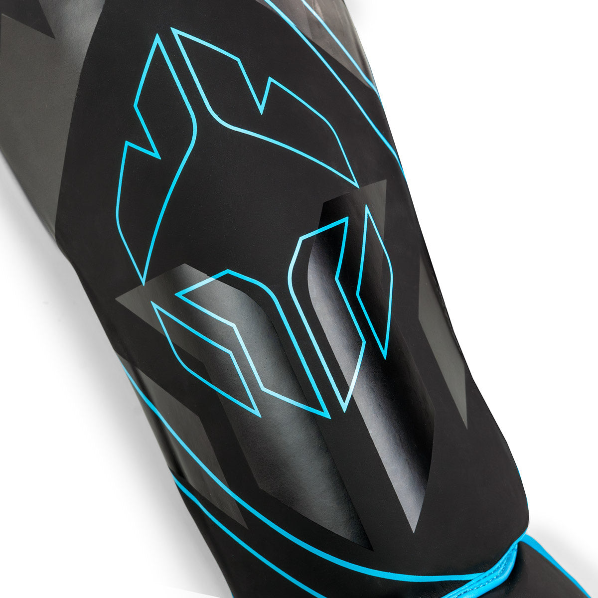 Leichte Schienbeinschoner Logo 3.0 Blue