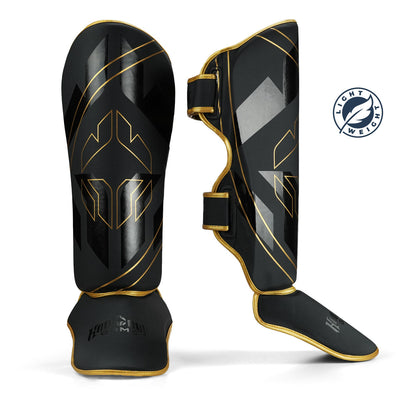 Leichte Schienbeinschoner Logo 3.0 Gold