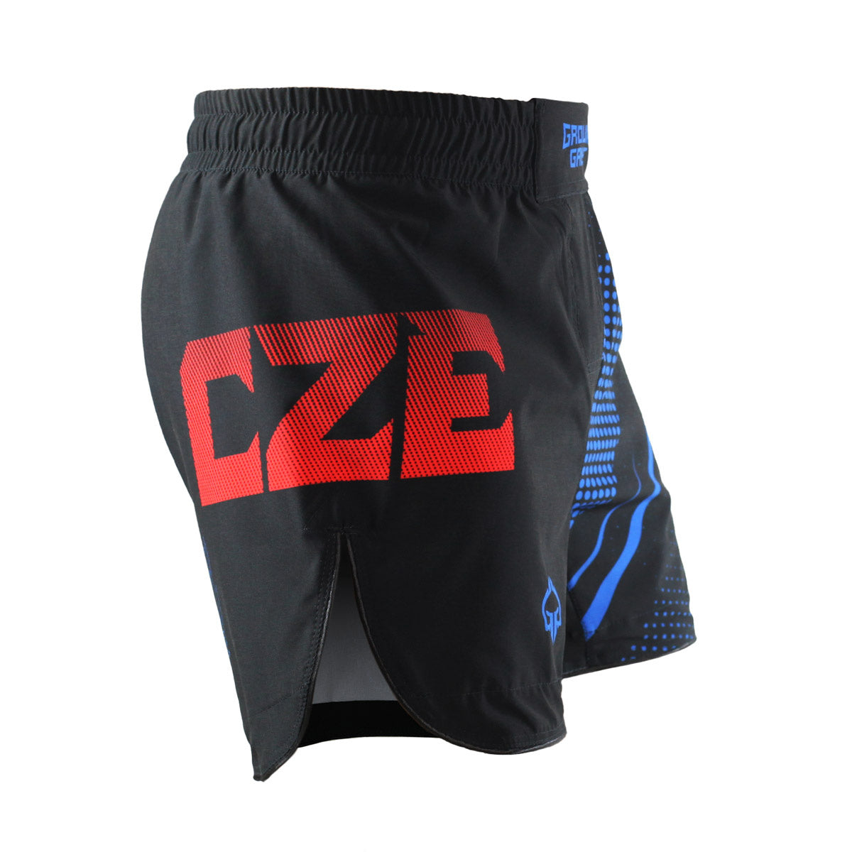 Leichte MMA-Shorts Tschechien (Schwarz)