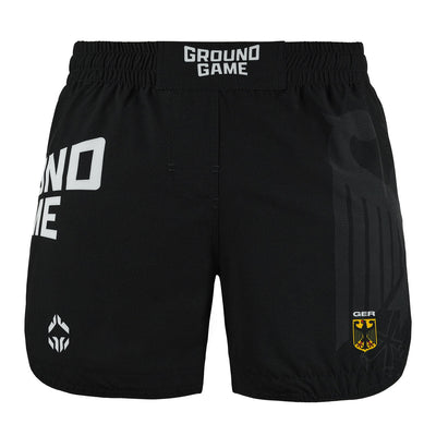 Leichte MMA-Shorts Deutschland (Schwarz)
