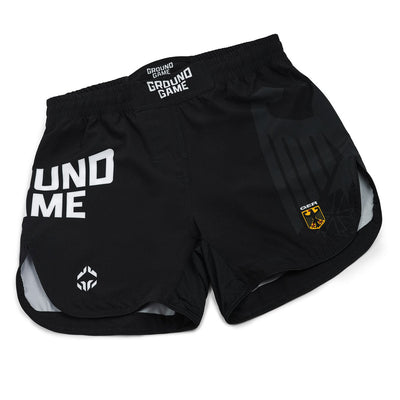 Leichte MMA-Shorts Deutschland (Schwarz)