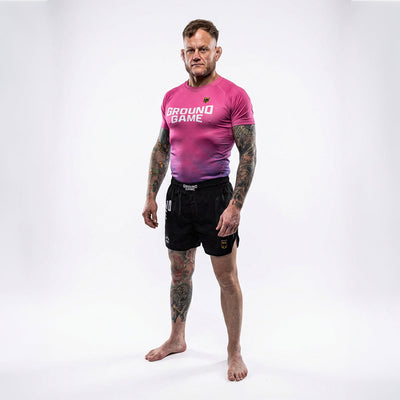 Leichte MMA-Shorts Deutschland (Schwarz)