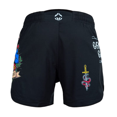 Leichte MMA-Shorts Oldschool