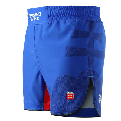 Leichte MMA-Shorts Slowakei (Blau)