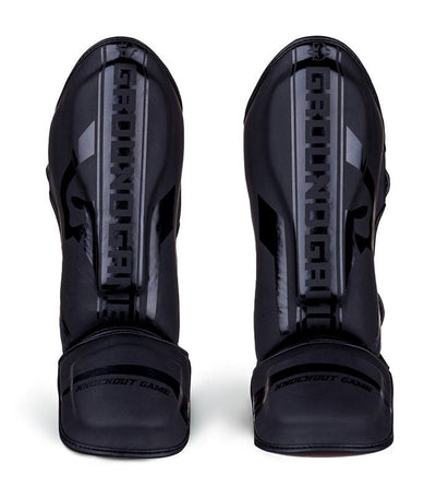 Schienbeinschoner Stripe Black