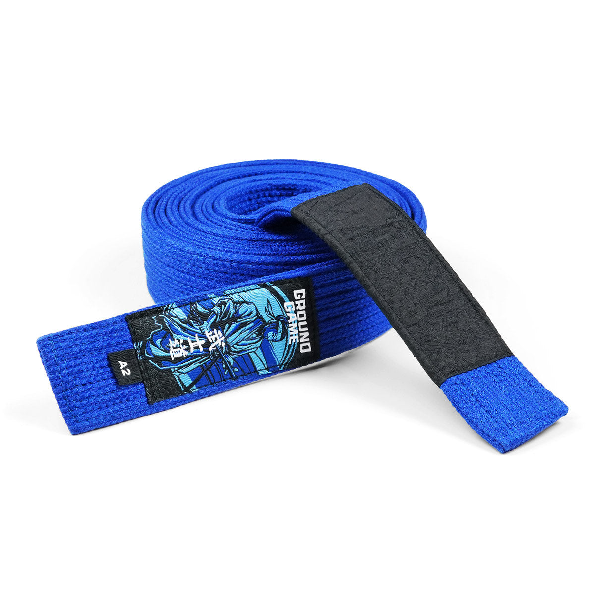 Premium-BJJ-Gürtel Blau