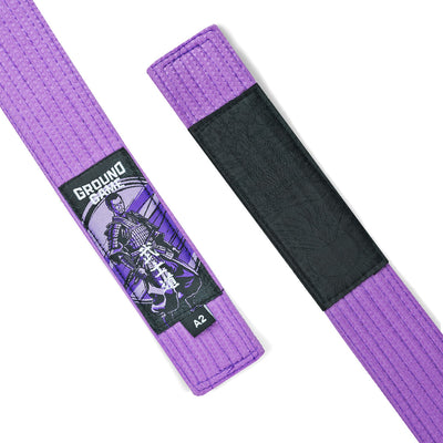 Premium-BJJ-Gürtel Lila (Helllila)