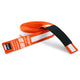 Kinder-BJJ-Gürtel (Orange mit weißem Streifen)