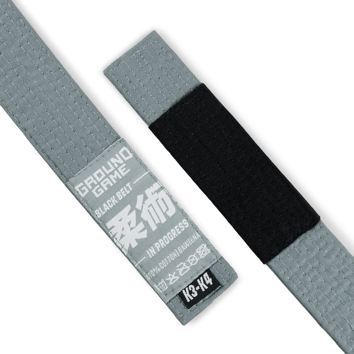 BJJ-Gürtel für Kinder (Grau)