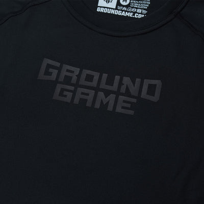 Rashguard Athletic Shadow Black langarm
