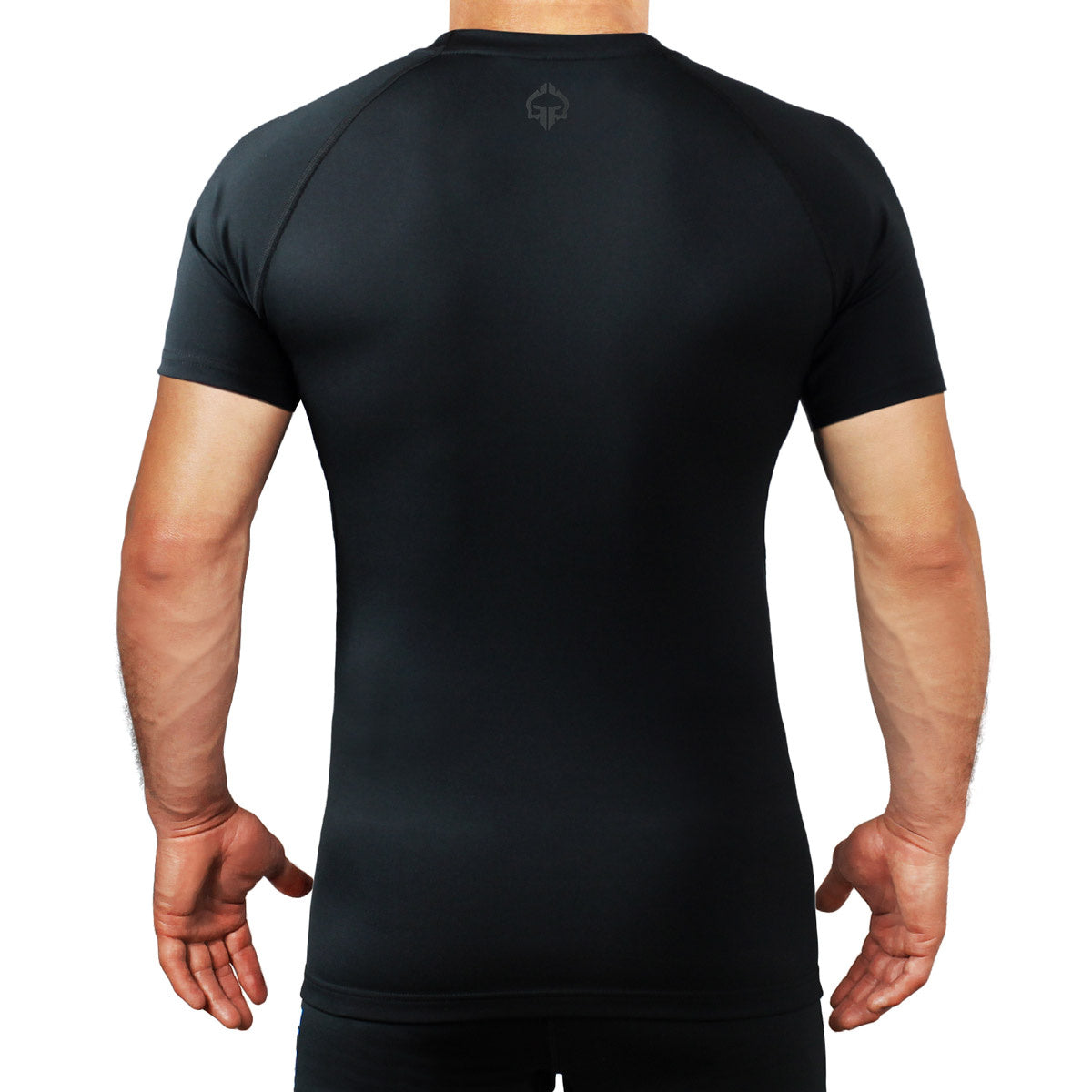 Rashguard Athletic Shadow Black kurzarm