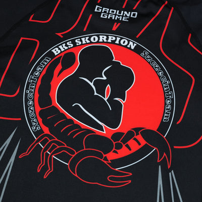 BKS Skorpion Rashguard kurzarm (Schwarz)
