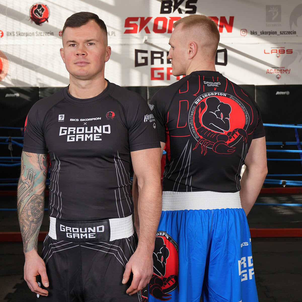 BKS Skorpion Rashguard kurzarm (Schwarz)