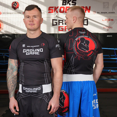BKS Skorpion Rashguard kurzarm (Schwarz)