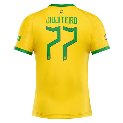 Rashguard Brazil Football kurzarm