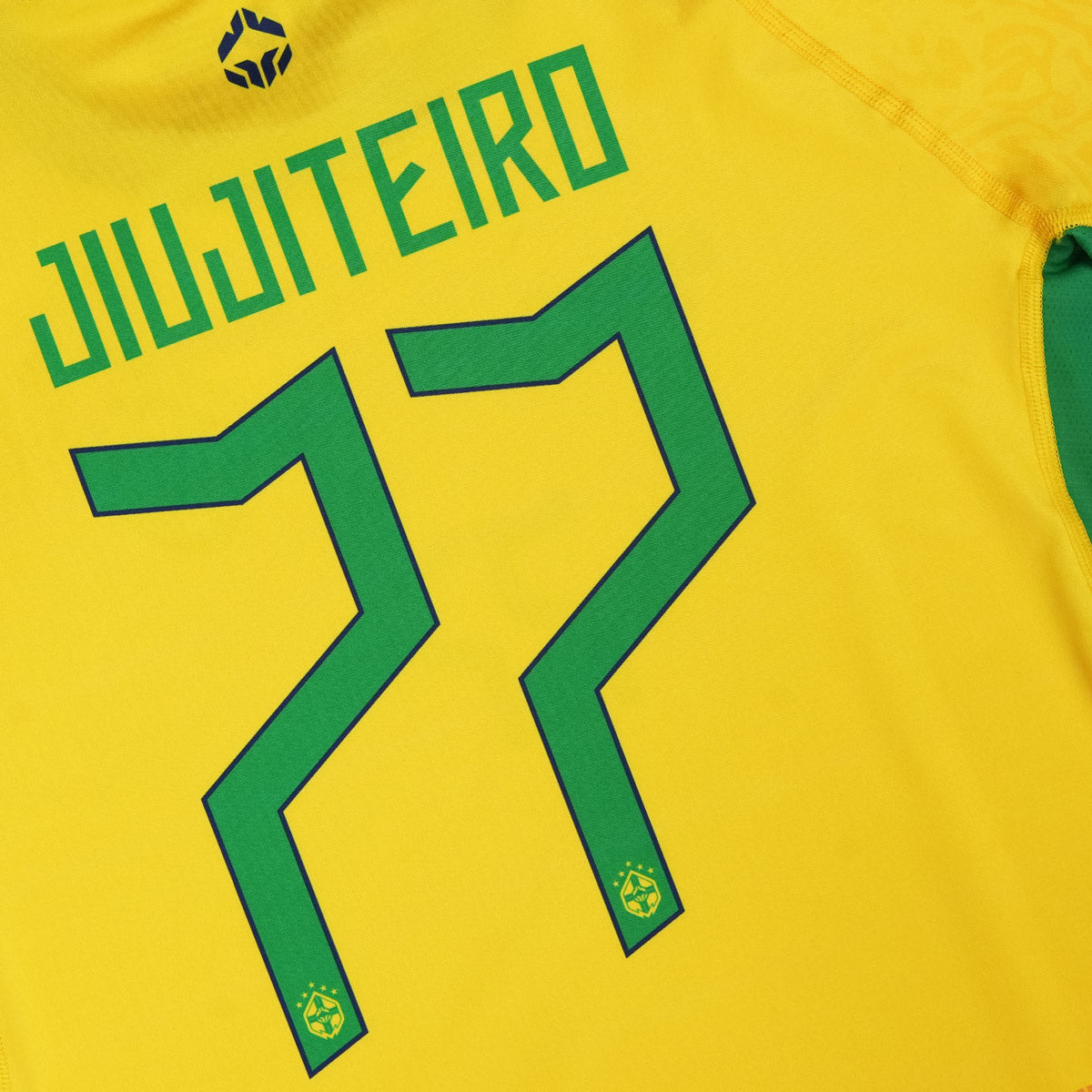 Rashguard Brazil Football kurzarm