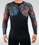 Rashguard Bushido 3.0 langarm (Schwarz)