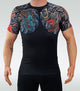Rashguard Bushido 3.0 kurzarm (Schwarz)