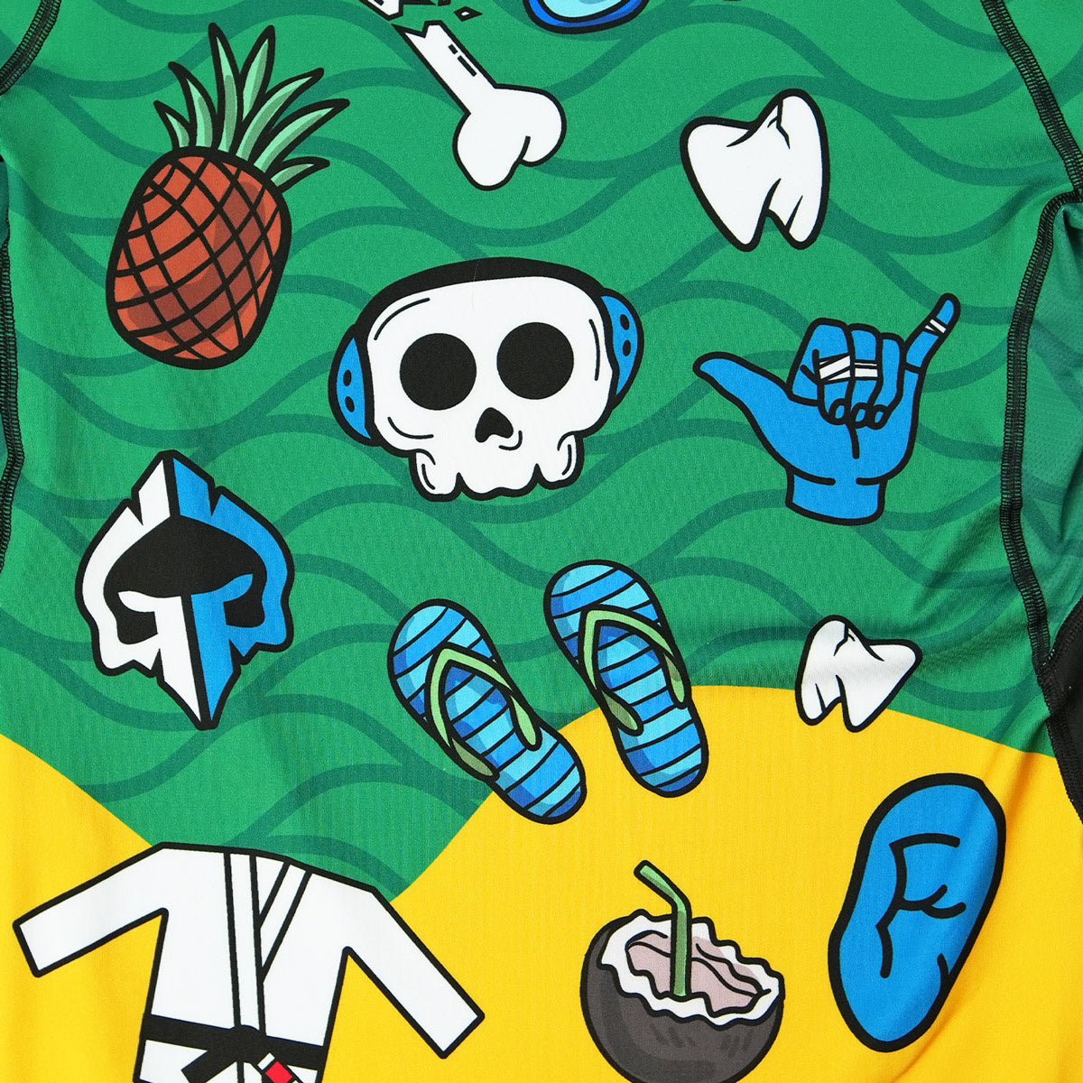 Rashguard Copacabana kurzarm