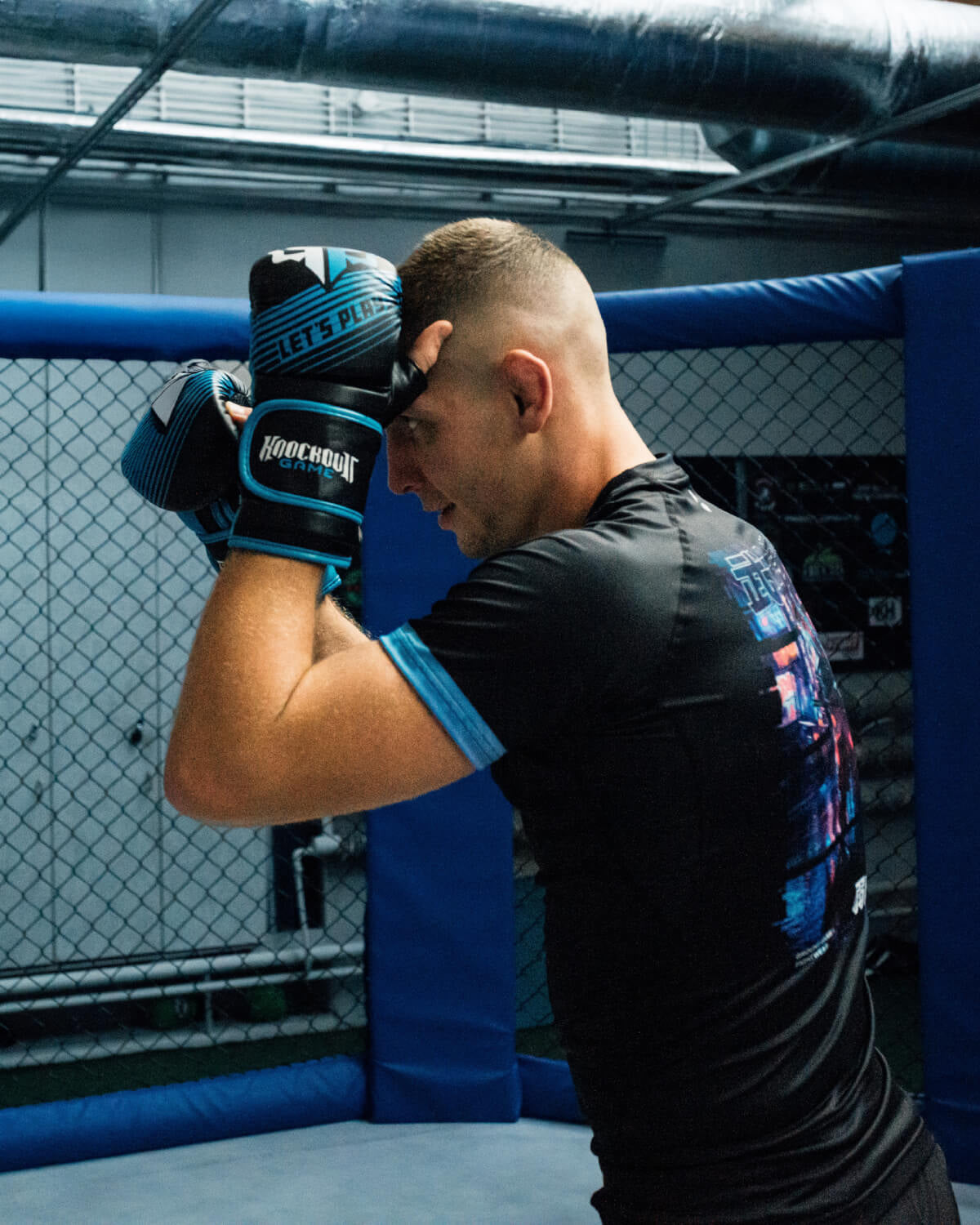 Rashguard Cyber Samurai kurzarm