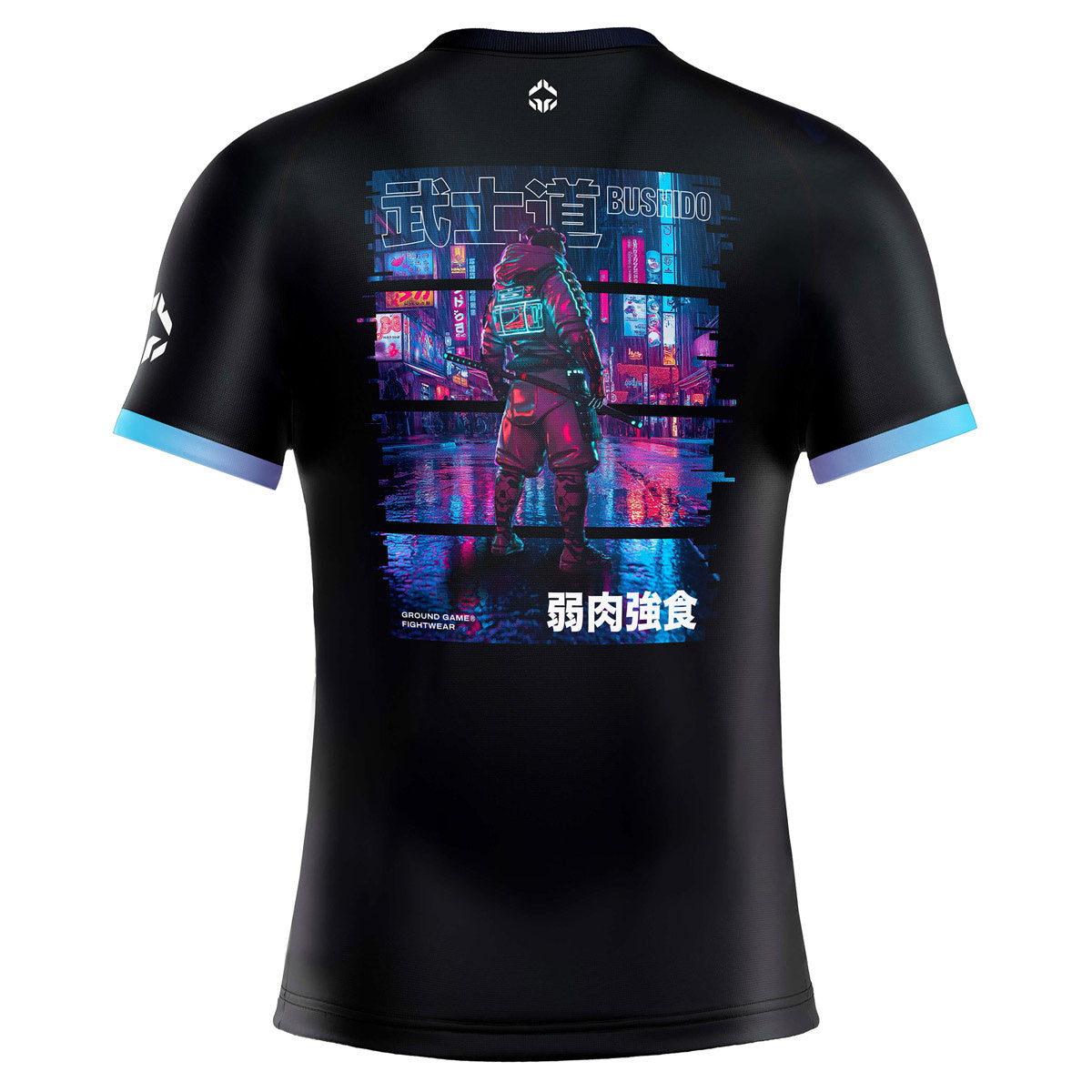 Rashguard Cyber Samurai kurzarm