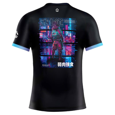 Rashguard Cyber Samurai kurzarm
