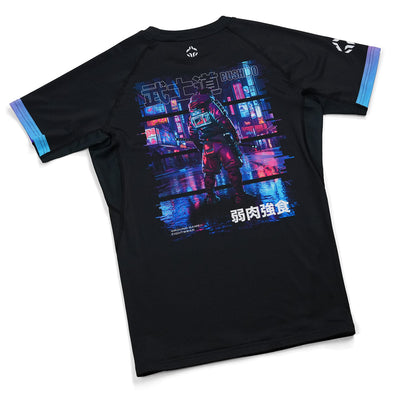 Rashguard Cyber Samurai kurzarm