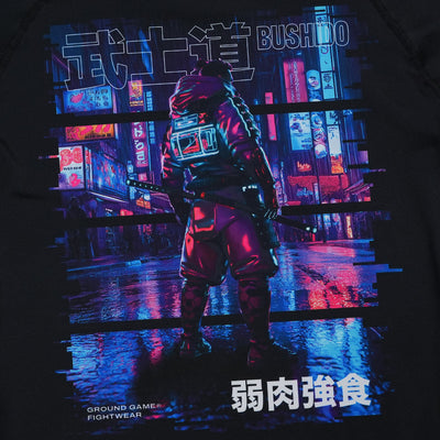 Rashguard Cyber Samurai kurzarm