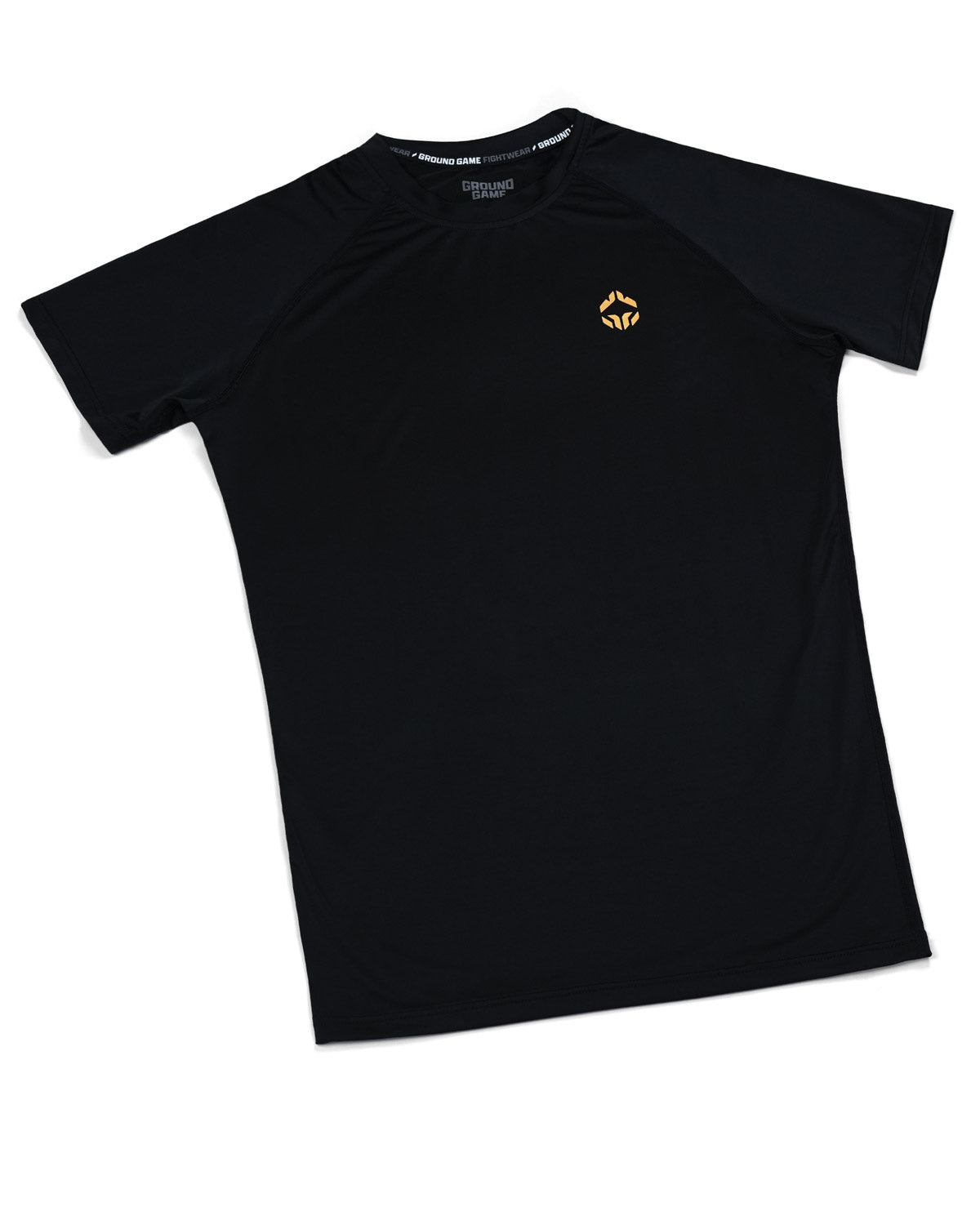 Rashguard Essential Gold kurzarm