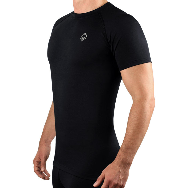 Rashguard Essential Platinum kurzarm