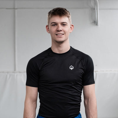 Rashguard Essential Platinum kurzarm
