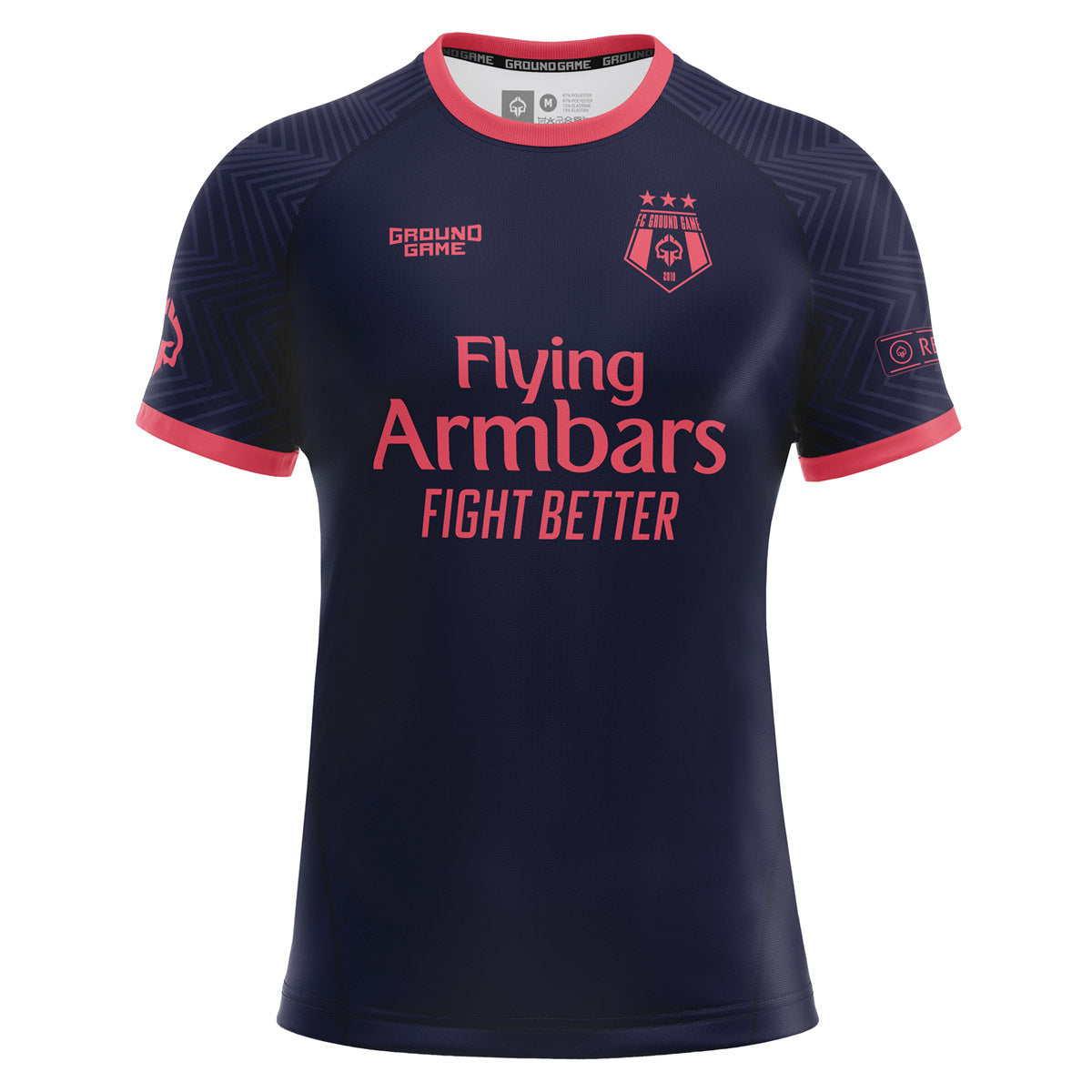 FC Armbar Rashguard kurzarm (Marineblau)